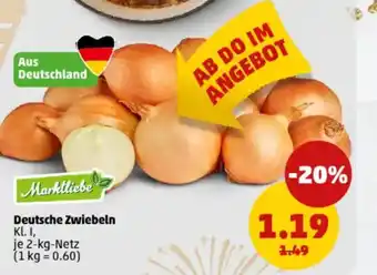 PENNY Deutsche Zwiebeln Angebot