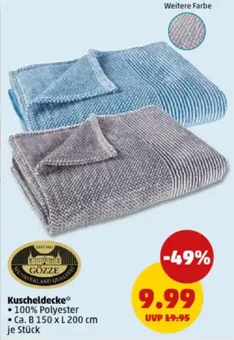 PENNY GÖZZE Kuscheldecke Angebot