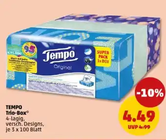 PENNY TEMPO Trio-Box Angebot