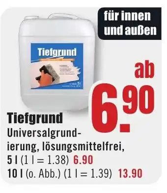 B1 Discount Baumarkt Tiefgrund Angebot