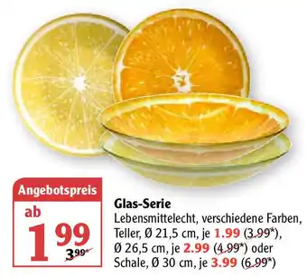 Globus Glas Serie Angebot