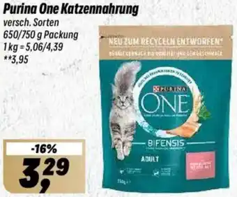 Simmel Purina One Katzennahrung Angebot