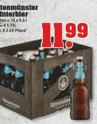 trinkgut Altenmünster Winterbier 14x0,5L Angebot