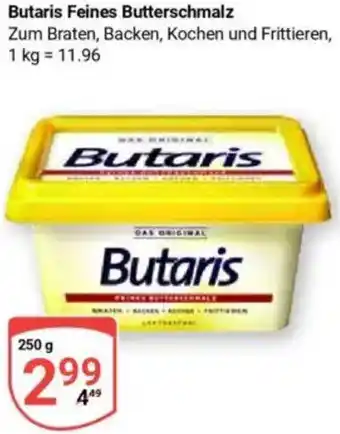 Globus Butaris Feines Butterschmalz Angebot