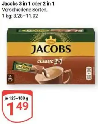 Globus Jacobs 3 in 1 oder 2 în 1 Angebot