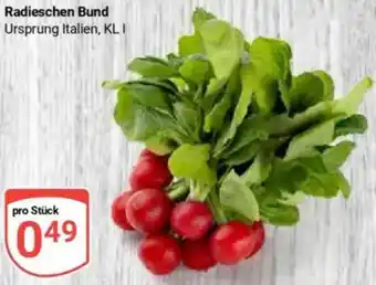 Globus Radieschen Bund Angebot