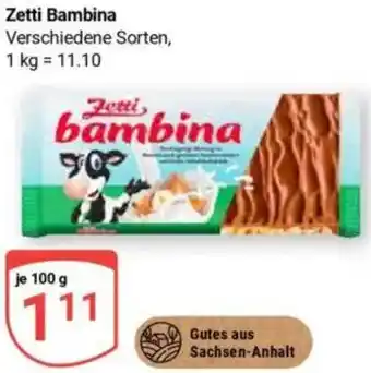 Globus Zetti Bambina Angebot