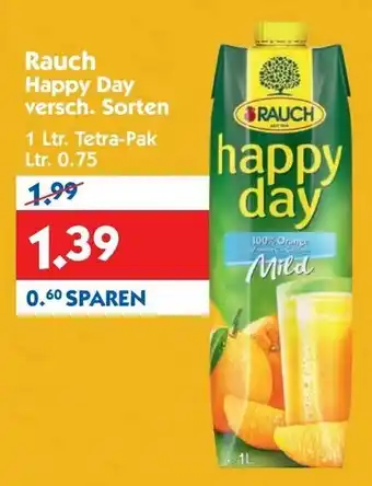 Hol'ab Getränkemarkt Rauch Happy Day 1L Angebot