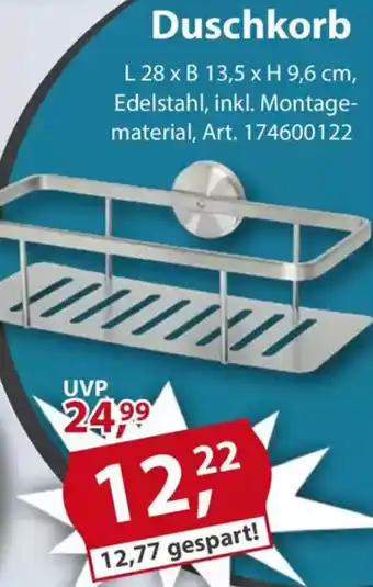 Sonderpreis Baumarkt Duschkorb Angebot