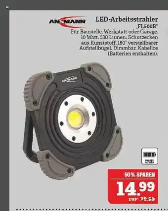 Marktkauf LED-Arbeitsstrahler,, FL500B" Angebot