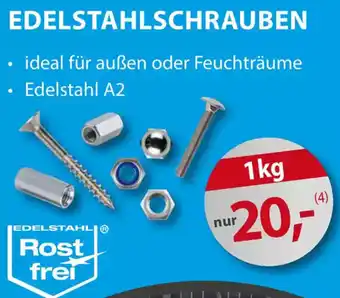 Sonderpreis Baumarkt Edelstahlschrauben Angebot