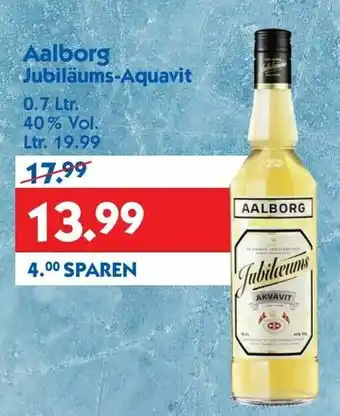 Hol'ab Getränkemarkt Aalborg Jubiläums Aquavit 0,7L Angebot