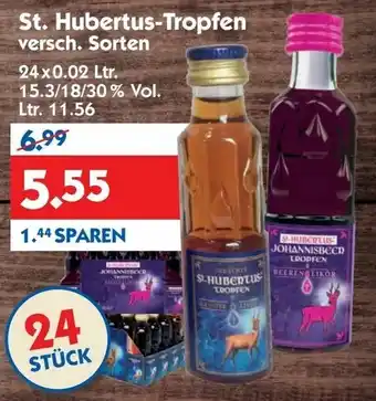 Hol'ab Getränkemarkt St. Hubertus Tropfen 24x0,02L Angebot