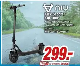 Expert Niu kick scooter kqi 100p Angebot