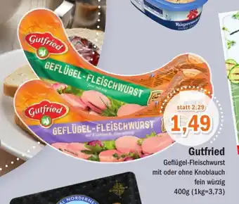 Aktiv Irma Gutfried Geflügel Fleischwurst 400g Angebot