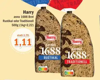 Aktiv Irma Harry anno 1688 Brot 500g Angebot