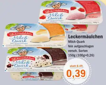 Aktiv Irma Leckermäulchen Milch Quark 150g Angebot