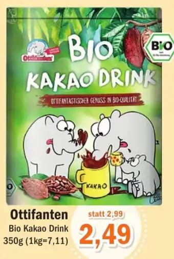 Aktiv Irma Ottifanten Bio Kakao Drink 350g Angebot