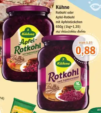 Aktiv Irma Kühne Rotkohl oder Apfel Rotkhol 650g Angebot