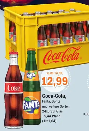 Aktiv Irma Coca Cola 24x0,33L Angebot