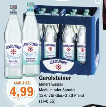 Aktiv Irma Gerolsteiner Mineralwasser 12x0,75L Angebot