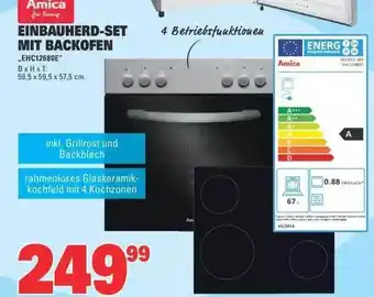 Marktkauf Einbauherd-Set Mit Backofen Angebot