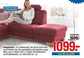 Möbelpiraten Eckgarnitur Angebot