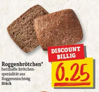 NP Discount Roggenbrötchen Angebot