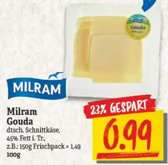 NP Discount Milram Gouda 100g Angebot