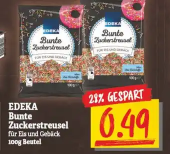 NP Discount Edeka Bunte Zuckerstreusel 100g Beutel Angebot