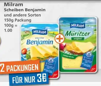 Klaas und Kock Milram Scheiben Benjamin 150g Angebot