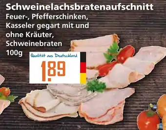 Klaas und Kock Schweinelachsbratenaufschnitt 100g Angebot