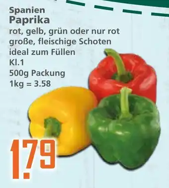 Klaas und Kock Spanien Paprika 500g Angebot