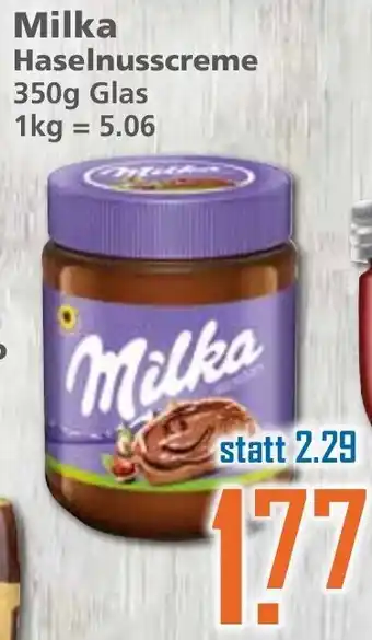 Klaas und Kock Milka Haselnusscreme 350g Angebot