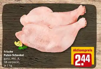 REWE Frische puten-schenkel Angebot