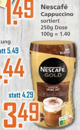 Klaas und Kock Nescafé Cappuccino 250g Angebot