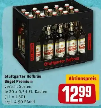 REWE Stuttgarter hofbräu bügel premium Angebot