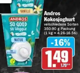 Hit Andros Kokosjoghurt Angebot