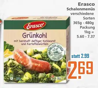 Klaas und Kock Erasco Schalenmenüs 365-480g Angebot