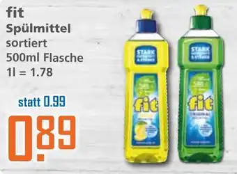 Klaas und Kock Fit Spülmittel 500ml Angebot