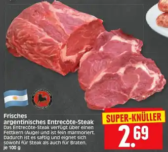 Edeka Herkules Frisches Argentinisches Entrecôte Steak 100g Angebot