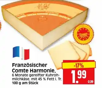 Edeka Herkules Französischer Comte Harmonie 100g Angebot