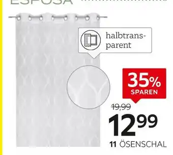 XXXLutz Esposa ösenschal „gamma“ Angebot