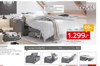 XXXLutz Novel faltbettsofa Angebot