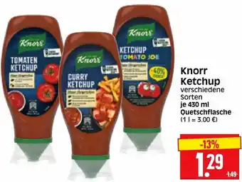 Edeka Herkules Knorr Ketchup 430ml Angebot