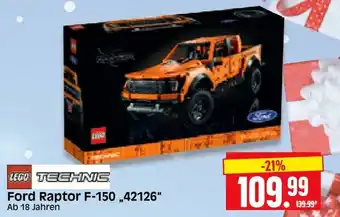 Edeka Herkules Lego Technic Ford Raptor F-150 ,,42126" Angebot