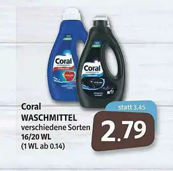 Markant Coral Waschmittel Angebot