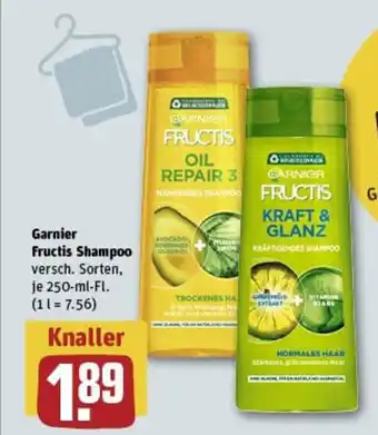 REWE Garnier Fructis Shampoo Angebot