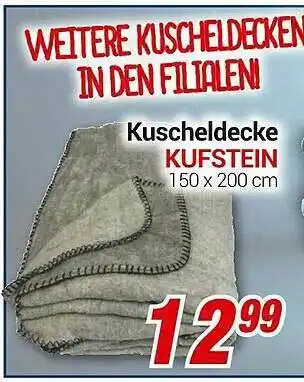 CENTERSHOP Kuscheldecke Kufstein Angebot