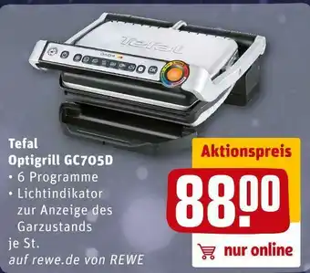 REWE Tefal optigrill gc705d Angebot